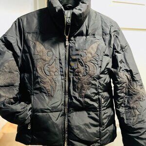 Bogner Vintage Ladies Goose Down Filled Ski Jacket, size 8